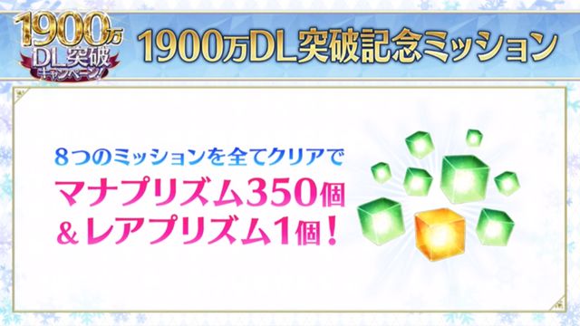 fgo1900万下载活动有哪些奖励