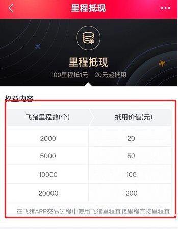 飞猪里程如何抵现-飞猪里程抵现方法介绍