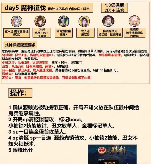 阴阳师魔神影鬼最强阵容怎么出