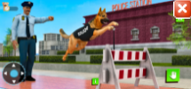 警犬机场安全3D