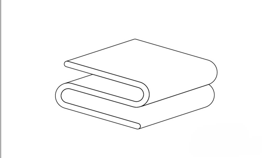 使用ai设计出毛巾折叠效果图标的具体操作方法