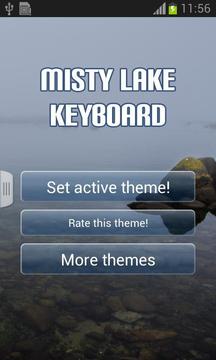 Misty Lake Keyboard