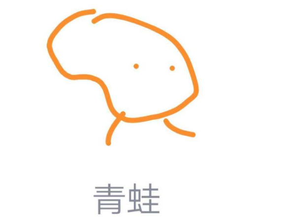 QQ画图红包怎么画青蛙