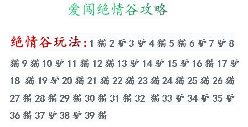 神雕侠侣2手游9月18爱闯绝情谷如何完美通关