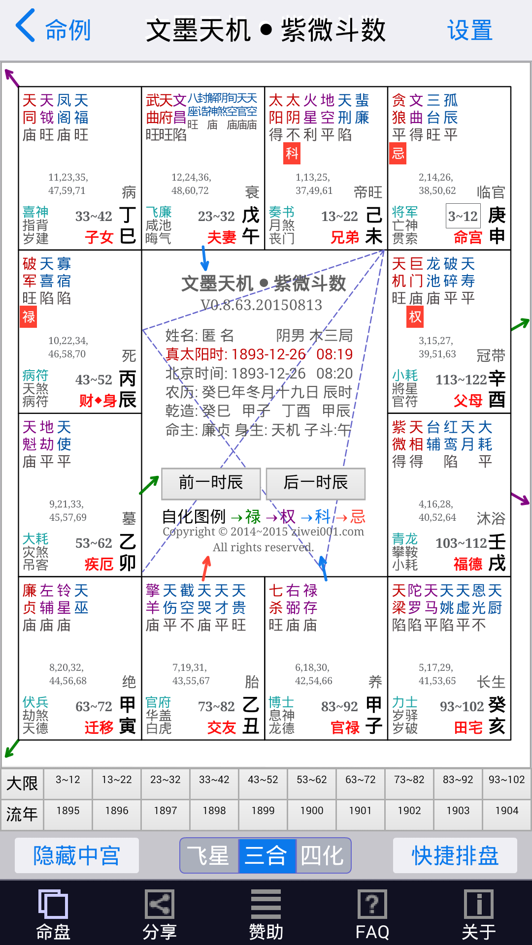 文墨天机●紫微斗数